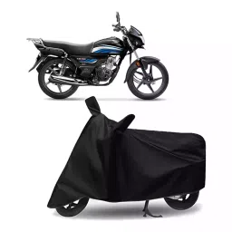 Auto Pearl Bike Cover for Honda CD 110 Dream (Black)-picture-36