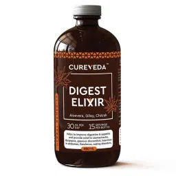 Cureveda Herbal Digest Elixir For Digestive Health & Acidity-image-4