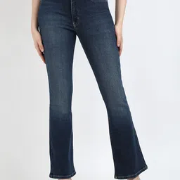 Calvin Klein Jeans Women Bootcut Low Distress Light Fade Jeans-image-72