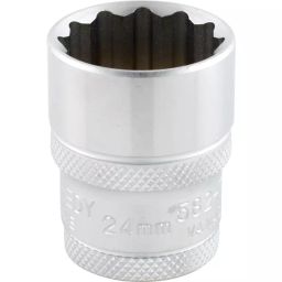 kennedy Kennedy-Pro 12.7 mm (1/2 Inch) Square Drive Bi-Hex Socket Size - 11 mm-picture-6