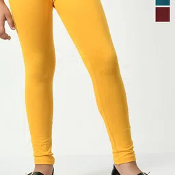 KAYU Girls Pack Of 3 Ankle Length Leggings-picture-19