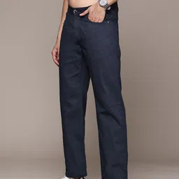 The Roadster Lifestyle Co. Men Pure Cotton Trousers-image-57