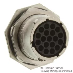 SOURIAU-SUNBANK / EATON RECEPTACLE, FEMALE, SIZE16, 19WAY, UT071619SH-picture-38