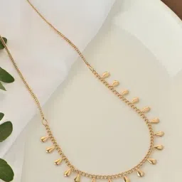 Toniq Gold-Plated Stylish Choker Necklace-image-24