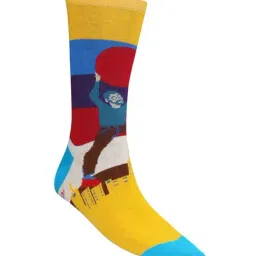 Dollar Socks For Men's Casual Full Length In (Pack of 5) image 2