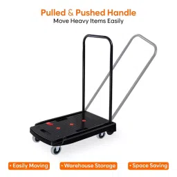 Corvids 150 Kg Portable & Compact Foldable Polypropylene Platform Trolley, CPT-SP150PRO image 5