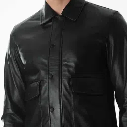 Jack & Jones Jet Black Regular Fit Jacket image 5
