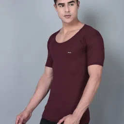 Dollar Bigboss Assorted Cotton Regular Fit Vest - Pack Of 2 image 3