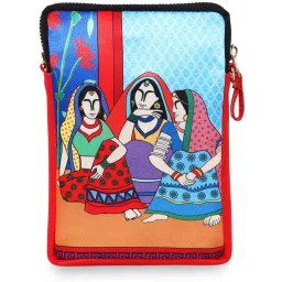 Sabhyata Multicolor Printed Small Cross Body Bag image 3