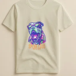 GRACE & JACK Graphic Puff Printed Round Neck T-shirt image 5