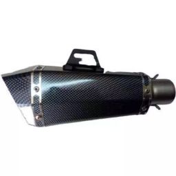 RA Accessories Black Wide Mouth Printed Silencer Exhaust for Hero Xtreme Sports-picture-29