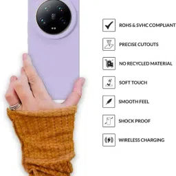 Sprig Back Cover for Xiaomi 14 Ultra (Purple) image 3