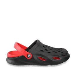 Walkway Men's Black Back Strap Clogs-image-23