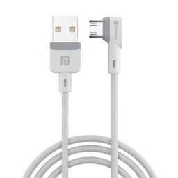 Portronics Konnect L 1.2M Fast Charging 3A Micro USB Cable with Charge & Sync Function (White)-picture-20