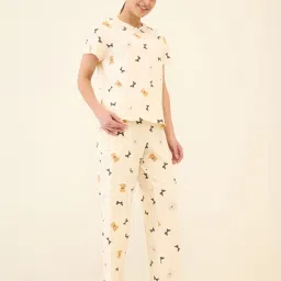 Sweet Dreams Women Printed Pyjama Set image 3
