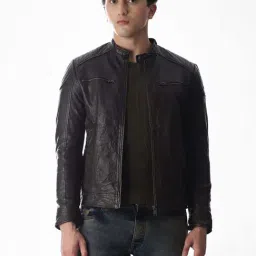 Jack & Jones Brown Stone Regular Fit Bomber Jacket image 3