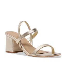 Eridani Women's AmarisWide Gold Sling Back Sandals-picture-18