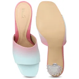 Inc.5 Women's Blue & Pink Casual Sandals image 3