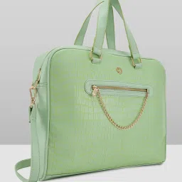 Caprese Mint Mist Animal Effect Laptop Bag image 3