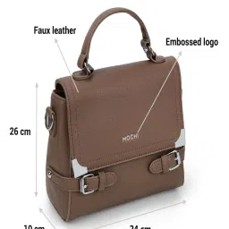 Mochi Beige Medium Satchel image 3