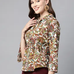 Cottinfab Multicolor Printed Top image 3