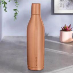 Borosil Plain 800 ml Copper Water Bottle-picture-9