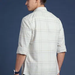 Mast & Harbour Men Standard Checked Pure Cotton Casual Shirt image 5