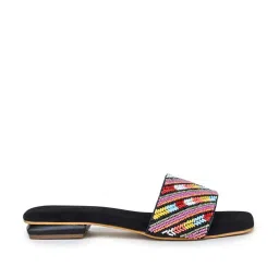 Shezone Women's Black Casual Sandals image 3