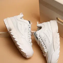 Fila Women's DISRUPTOR II PREMIUM White Sneakers-picture-19