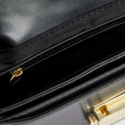 Marks & Spencer Leather Structured Sling Bag with Quilted image 2