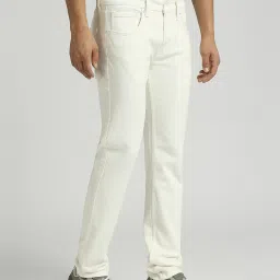 Pepe Jeans White Cotton Slim Fit Jeans image 3