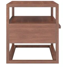 durian Pure Turner Night Table in Brown Colour image 3