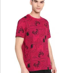 Anta Red Regular Fit Printed Crew T-Shirt image 3