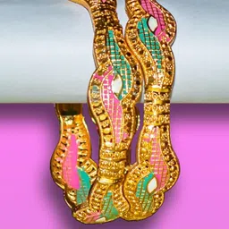 Anshi Creations Brass Handcrafted Bangle image 2