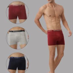 Ramraj Multicolor Solid Trunk (Pack of 3)-picture-34