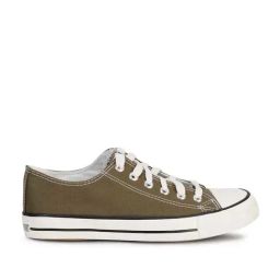 Mozafia Men's Army Green Casual Sneakers-picture-1