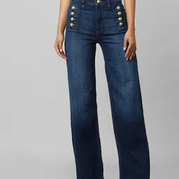 ONLY Women Blue High-Rise Jeans-picture-18