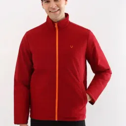 Allen Solly Red Regular Fit Jacket-image-33