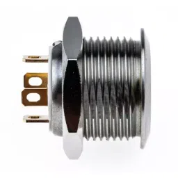 RS PRO Illuminated Push Button Switch Momentary 16 mm Cutout SPST Green LED 36 V DC, 1759144 image 4