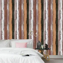 Jaamso Royals Vintage Multicolor Self Adhesive Wallpaper-image-56