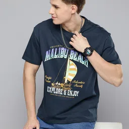 Aeropostale Graphic Printed Pure Cotton T-shirt-picture-27