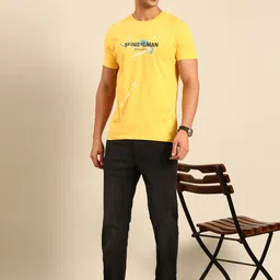 Being Human Men Straight Fit Stretchable Jeans image 4