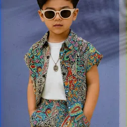 NAAMJAP Kids-Unisex Pure Cotton Printed Clothing Set-picture-46