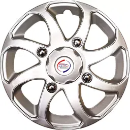 Auto Pearl BBS44 R15  381 mm(15 Inch) Press Type Wheel Hubcap with Retention Ring Glossy Silver Wheel Cover for Tata Sumo Grande (Set of 4)-picture-13