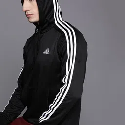 ADIDAS 3-Striped Hooded Sweatshirt-picture-17