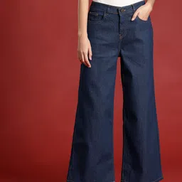 all about you Women Wide Leg Stretchable Jeans-picture-27