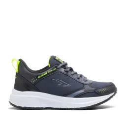 Asian Men's ORBIT-10 Black & Grey Running Shoes image 2