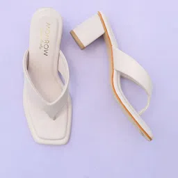 Monrow Serena Women Open Toe Block Heel Sandals image 3