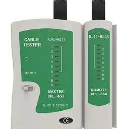 FEDUS RJ45 and RJ11 Network LAN Cable Tester with LED Indicators RJ11 RJ12 CAT5 CAT 6 UTP Network Ethernet Cable Tester Test Tool for Internet Broadband Connection. Telephone Line Detector Tracker image 1