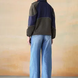 Flying Machine Women Wide Leg High-Rise Light Fade Stretchable Jeans image 5